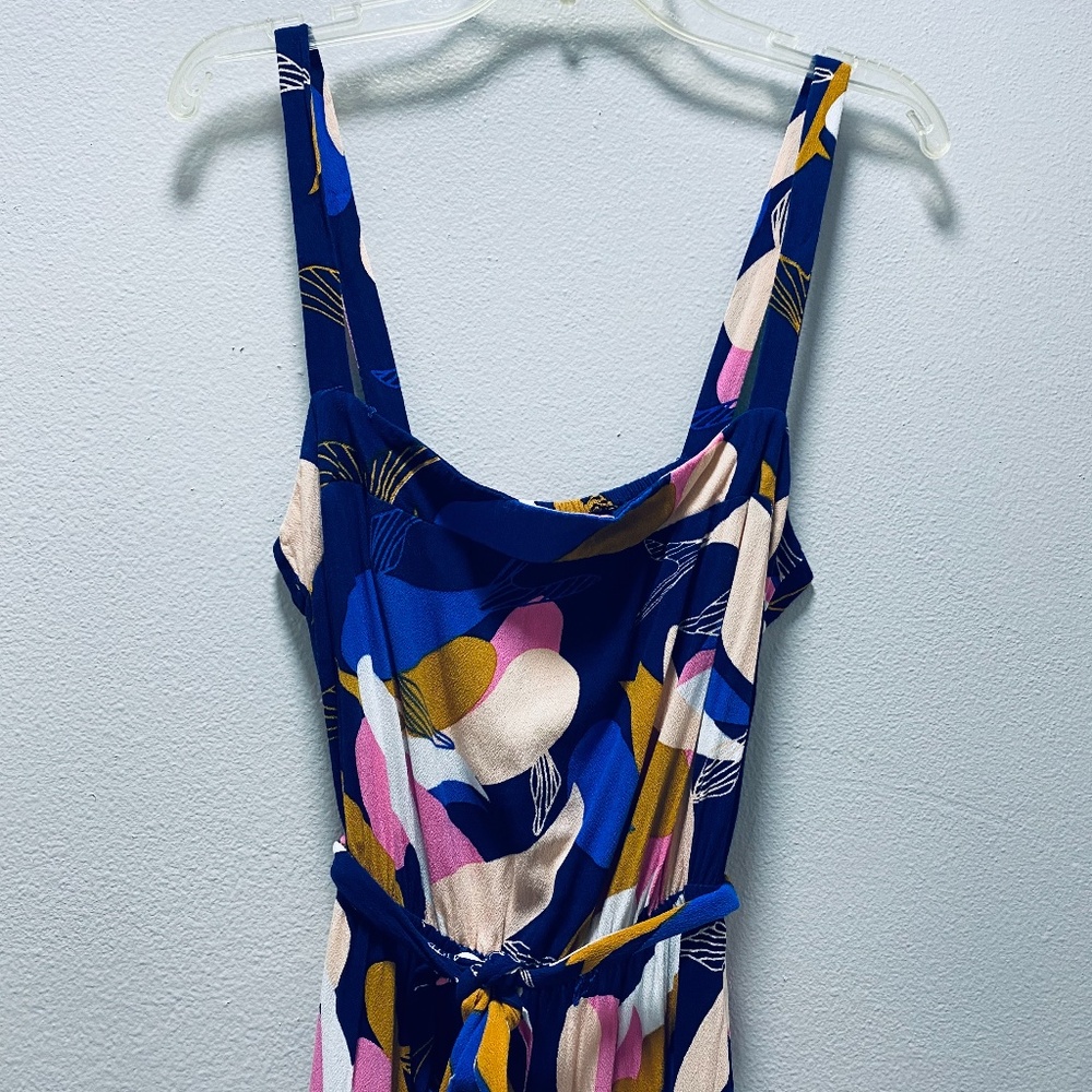 Fighting Eel Ava Sky blue koi maxi dress sz S - Picture 5 of 9